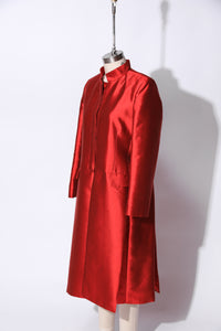Abigial Kate Silk and Wool Dress Coat