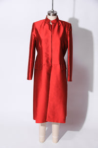 Abigial Kate Silk and Wool Dress Coat